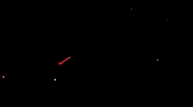 9-29-2019 UFO Red Cylinder Band of Light Portal Entry Hyperstar 470nm IR RGBKL Analysis